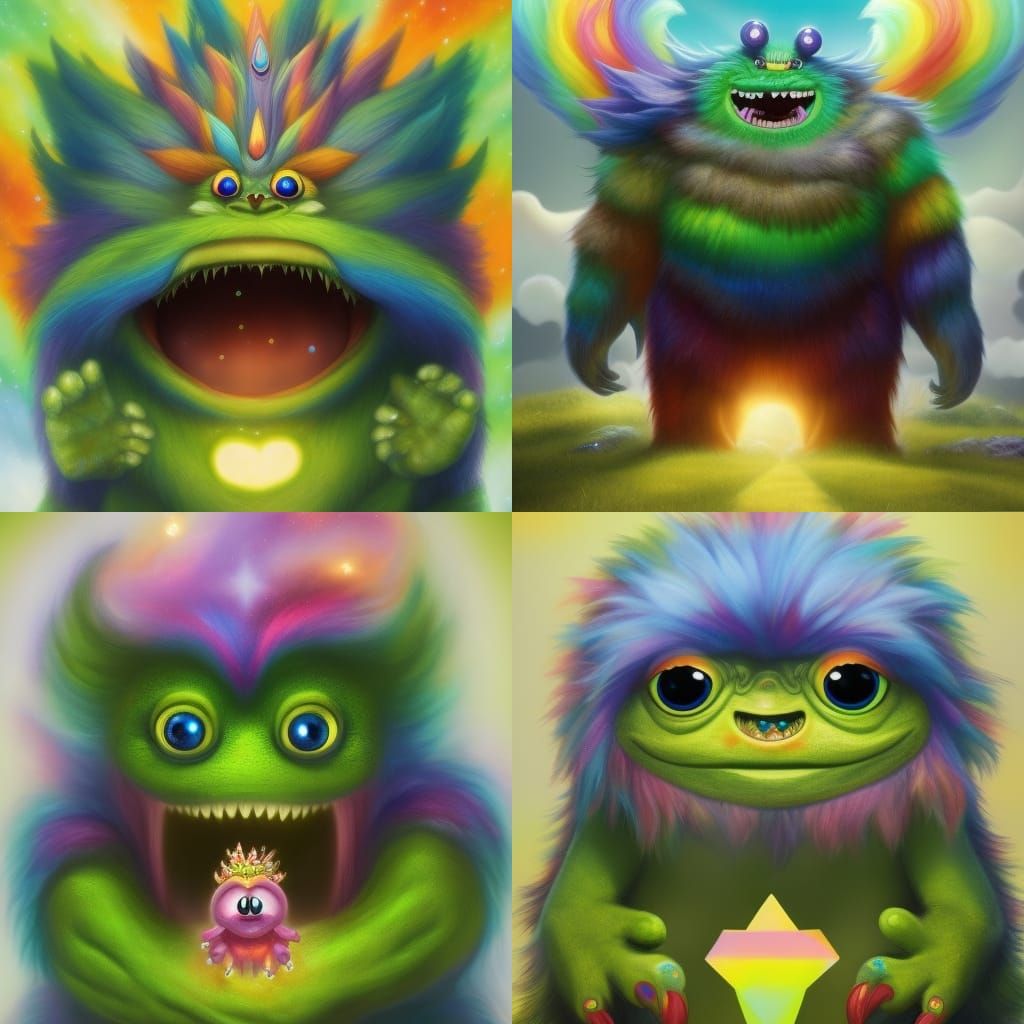 monsters are so cute