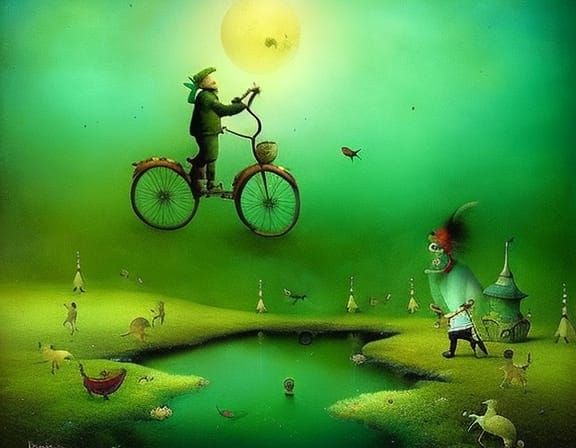 Bizarre fairytale dream