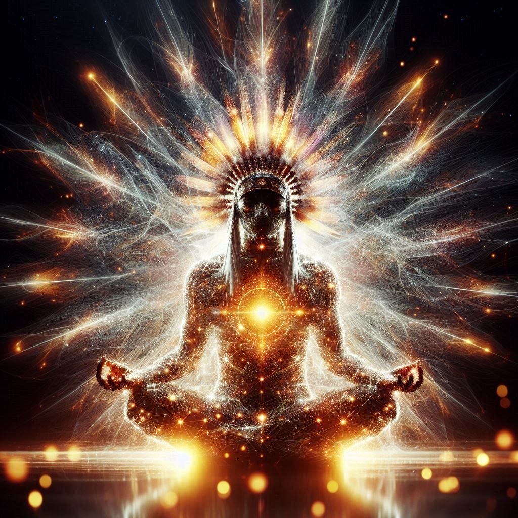 double exposure beautiful fantasy DALL-E 3 portrait landscape..