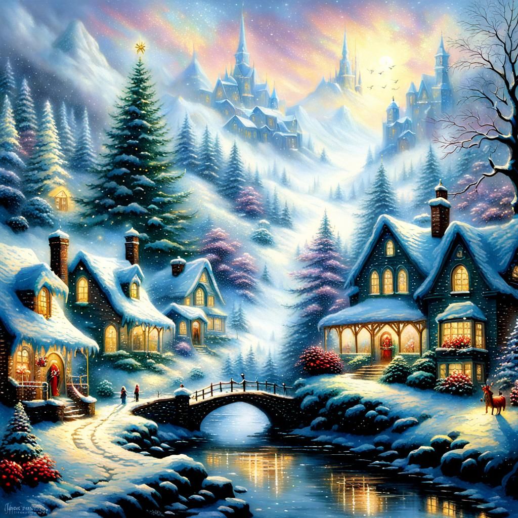 Christmas - AI Generated Artwork - NightCafe Creator