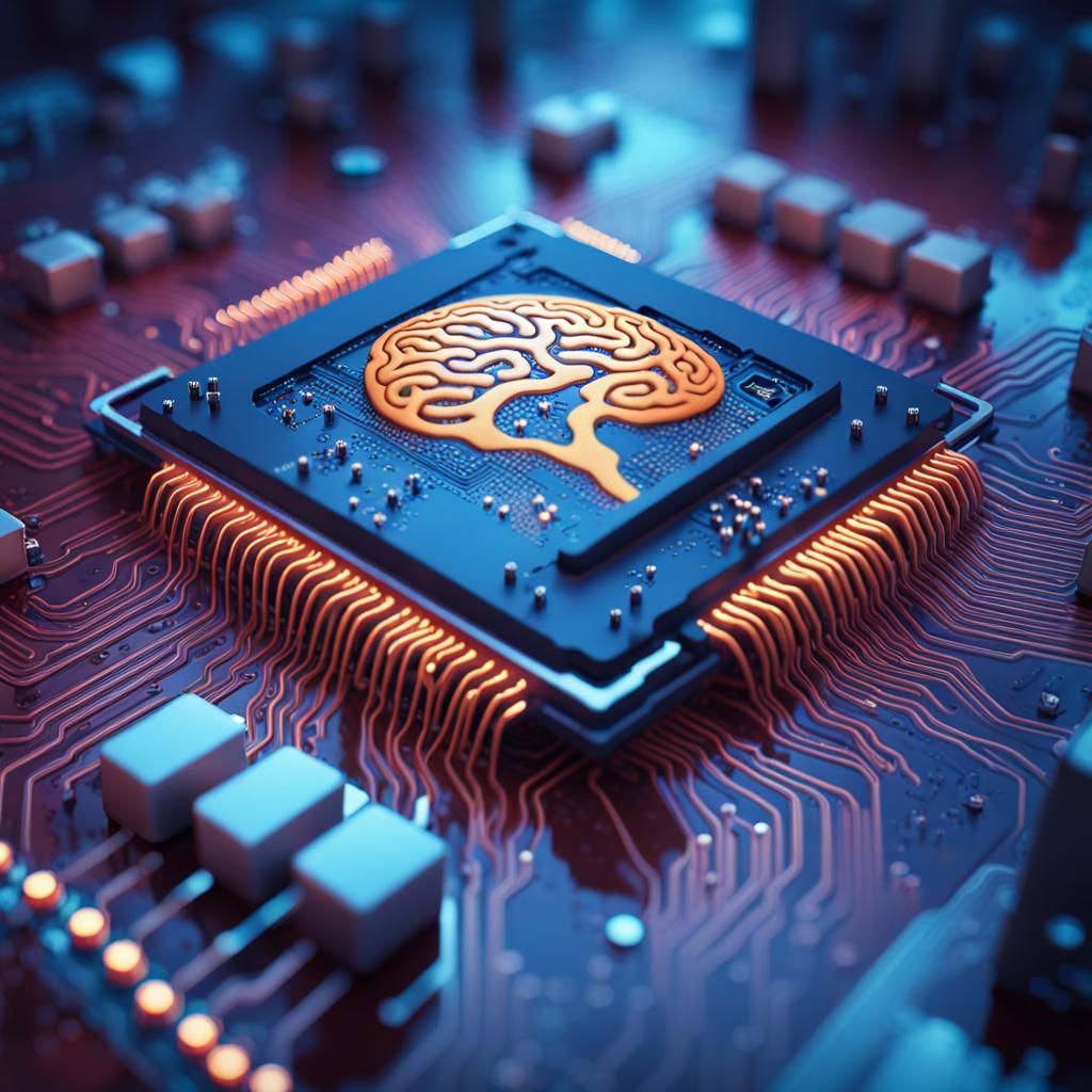 Digital Brain On a PCB = AI