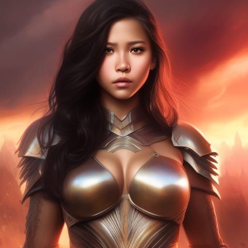 Warrior Girl from the Southern Lands 13