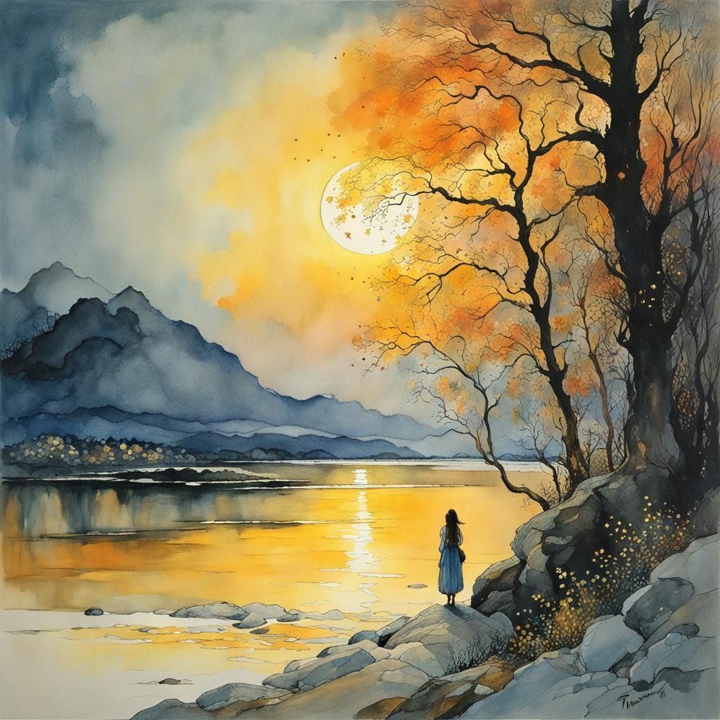 Lonely wanderer  by @Lyncurion