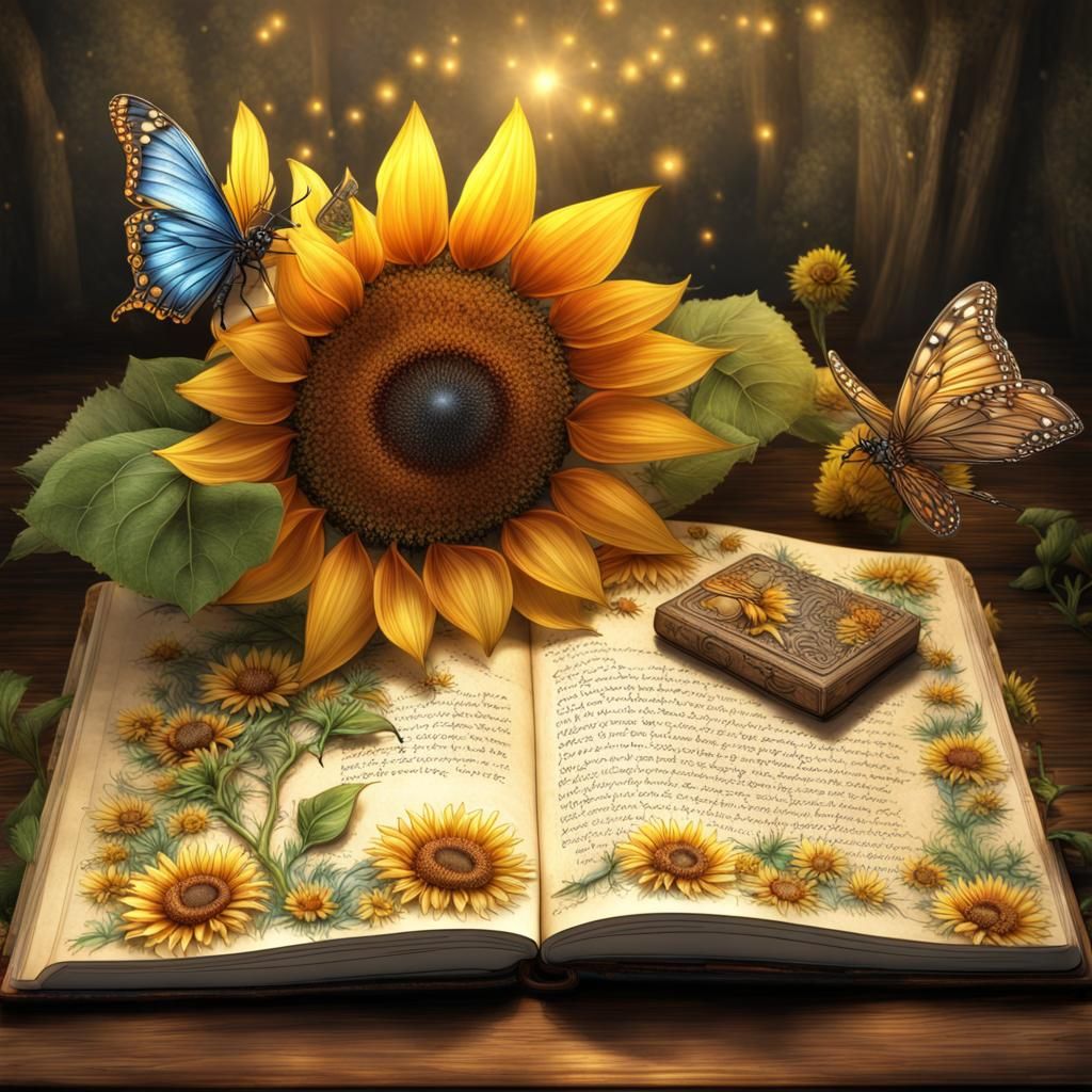 SUNFLOWER BOOK