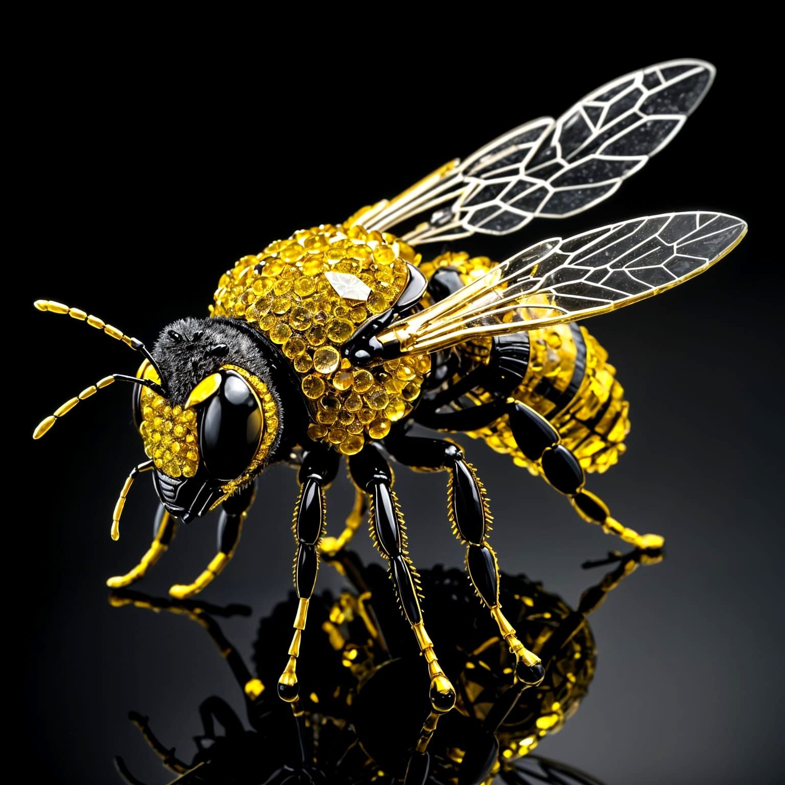 Crystal Bee  by @dizzy