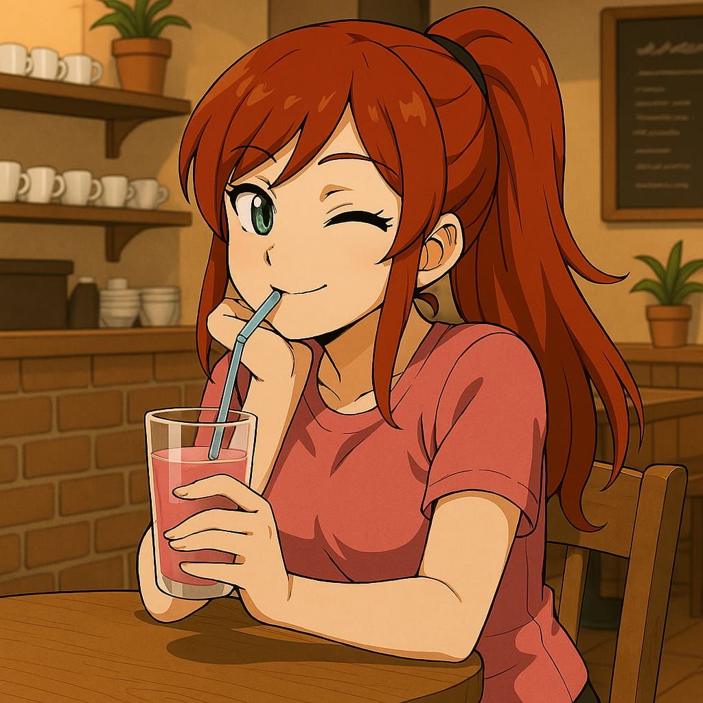 Diane Veyne "At the Cafe"