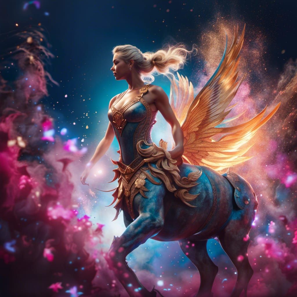 Mystic centaur princess  by @Nash