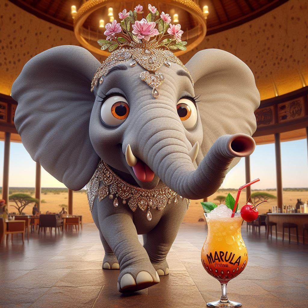 Elephant want Marula!!!