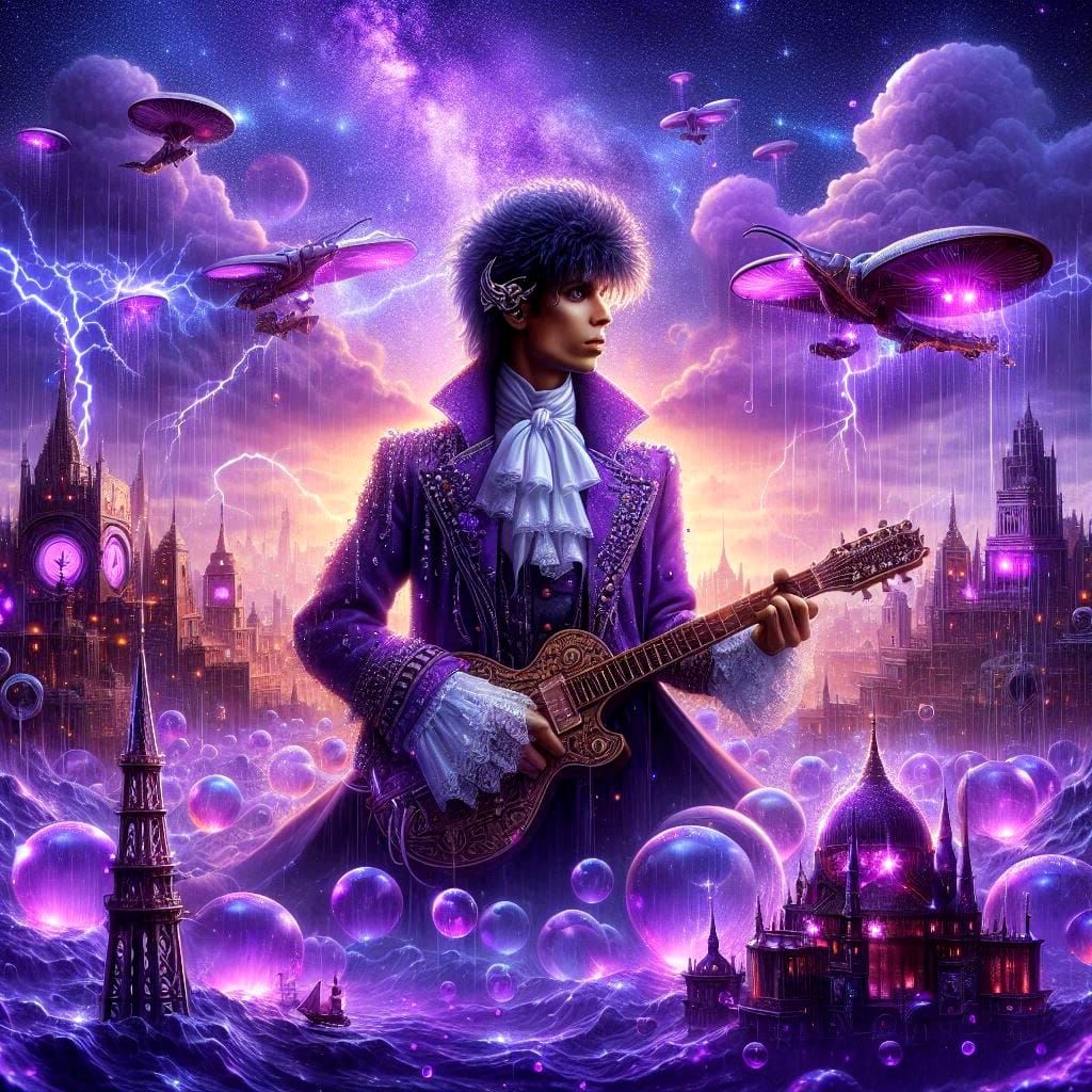 the purple rain world
