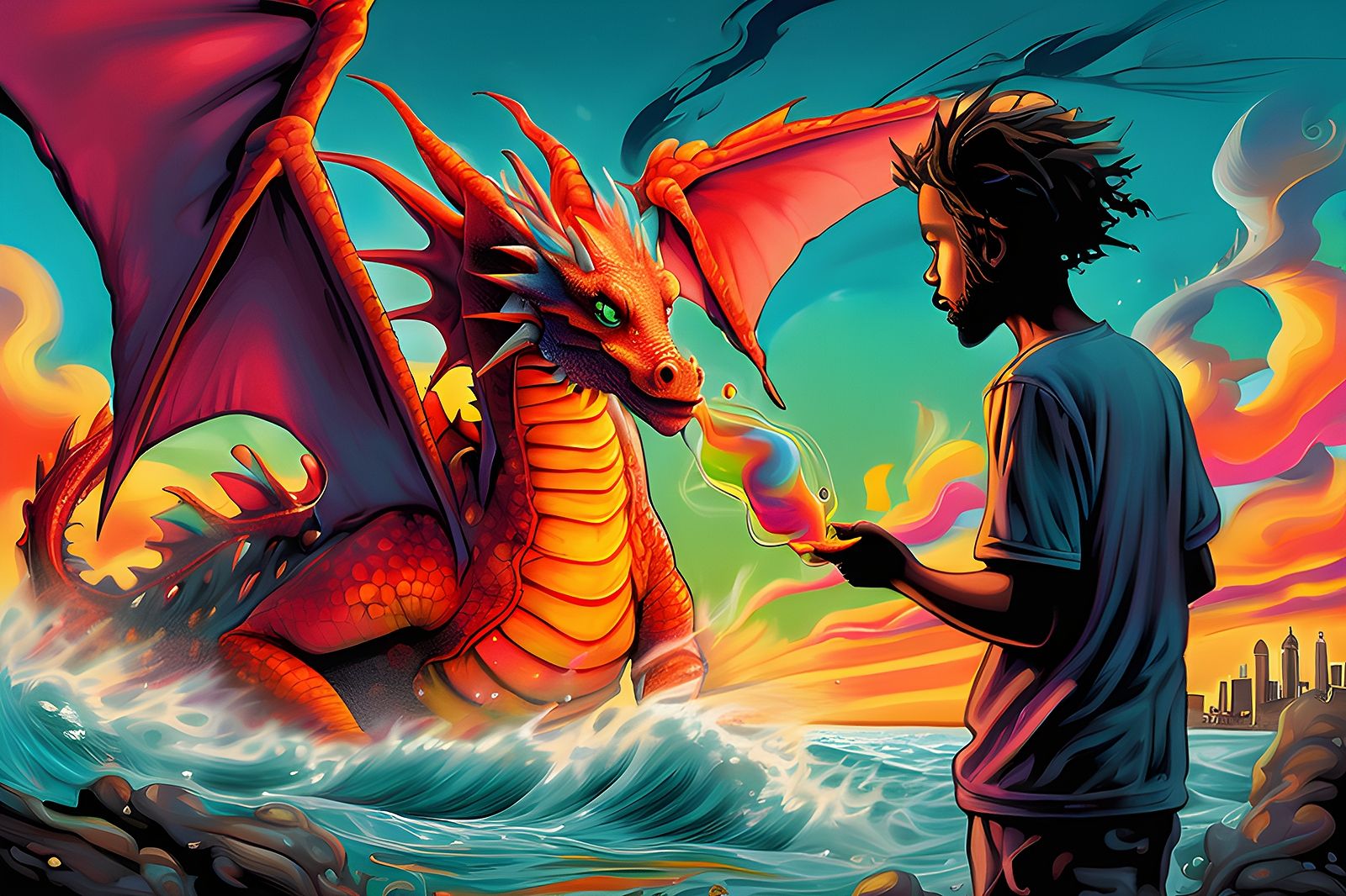 An Allegorical Illustration of Godly Mastery of the Cosmic Vital Force