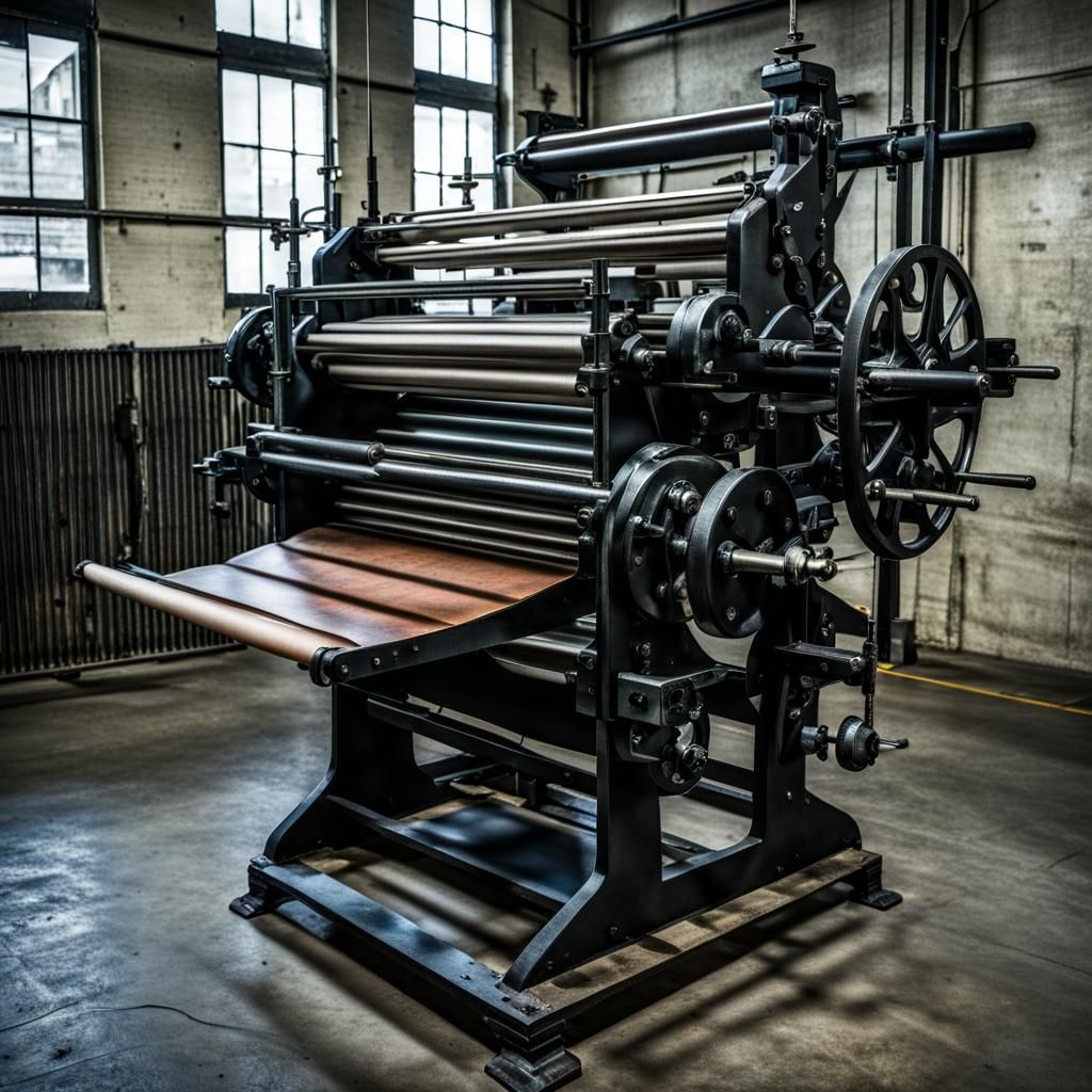 Printing Press   by @Dom Jesus