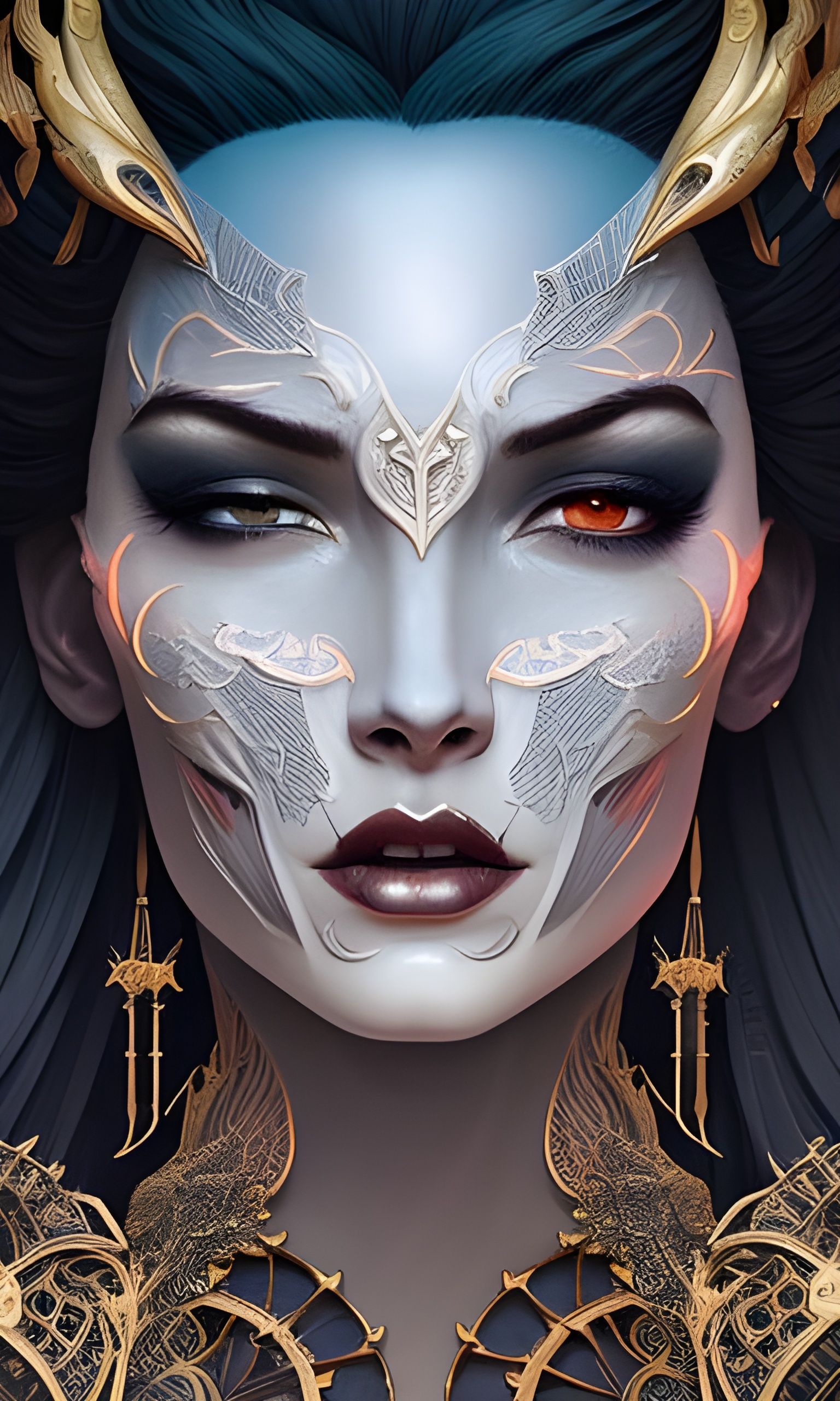Vampire Masquerade - AI Generated Artwork - NightCafe Creator