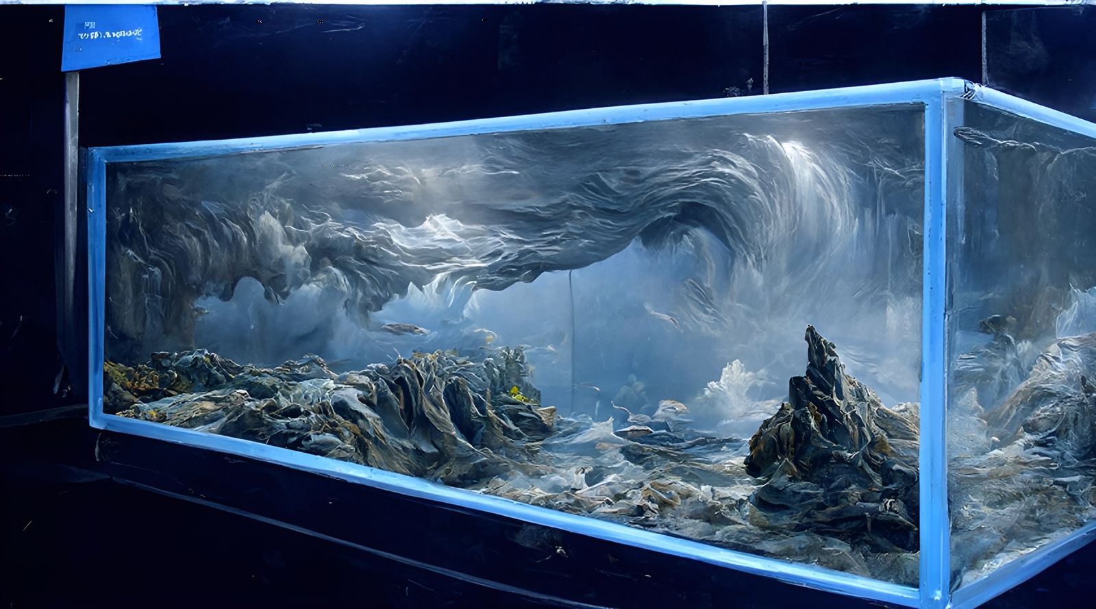 Ocean Disaster in a Fish Tank