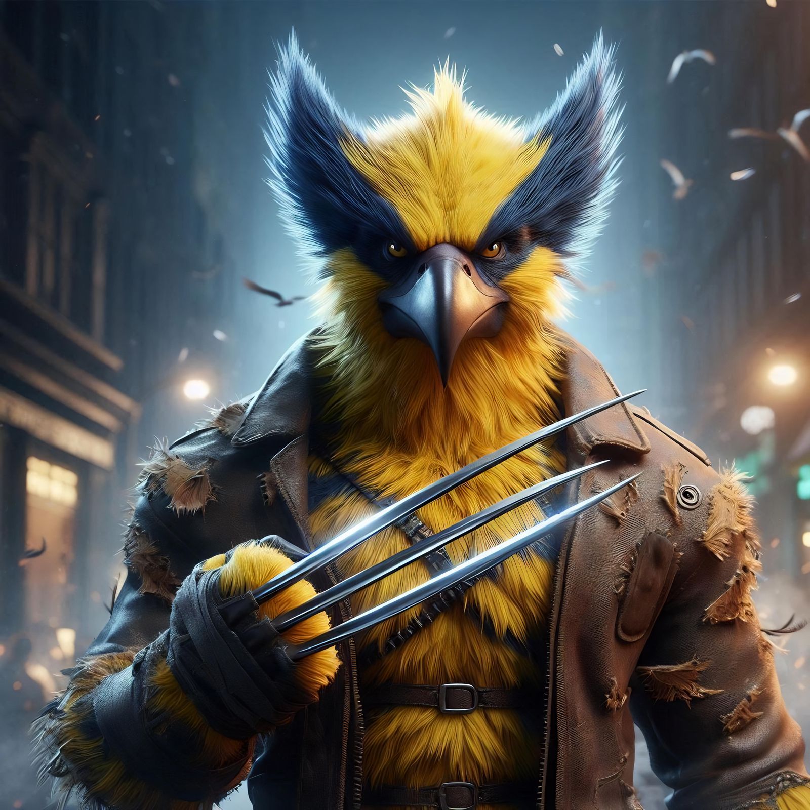 Big Bird/Wolverine