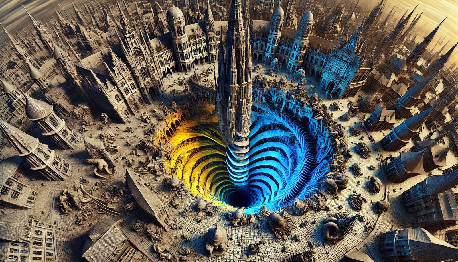 Gothic vortex plaza #2