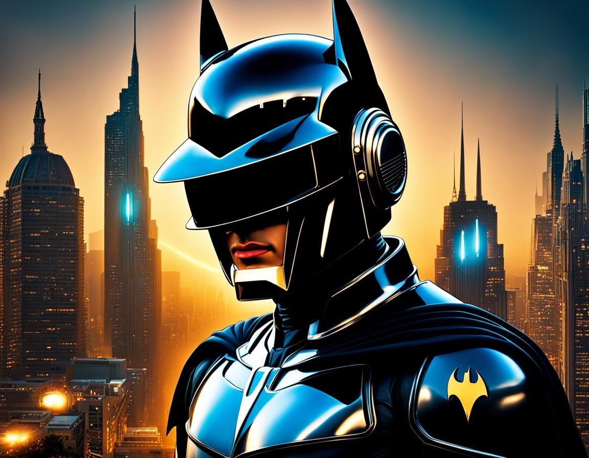 Daft Punk As Batman And Robin Iv Ai Generated Artwork Nightcafe