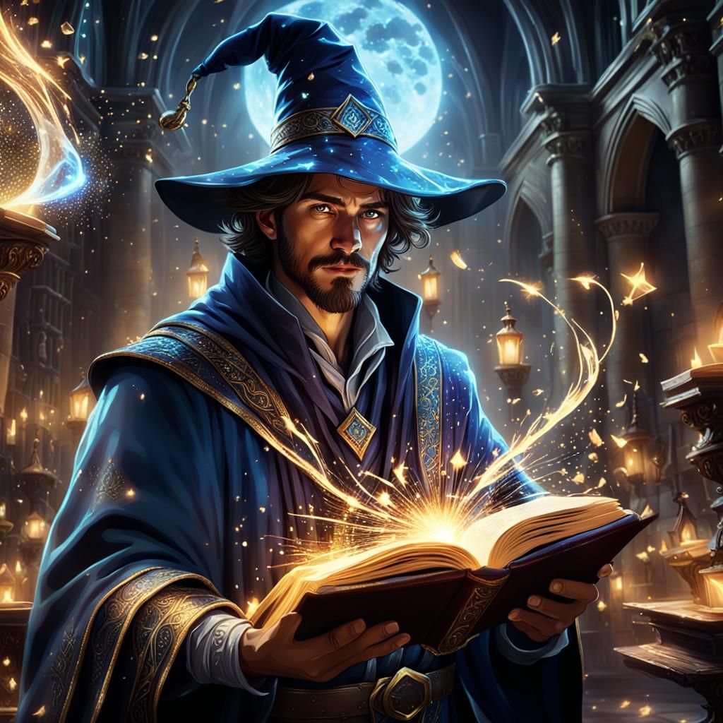 Mr. Wizard  by @Simplybe