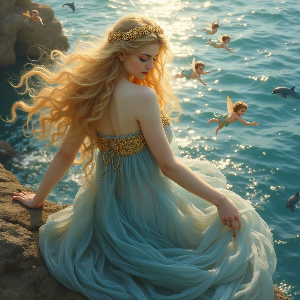 Aphrodite by the Rocks   by @NickTheGreek