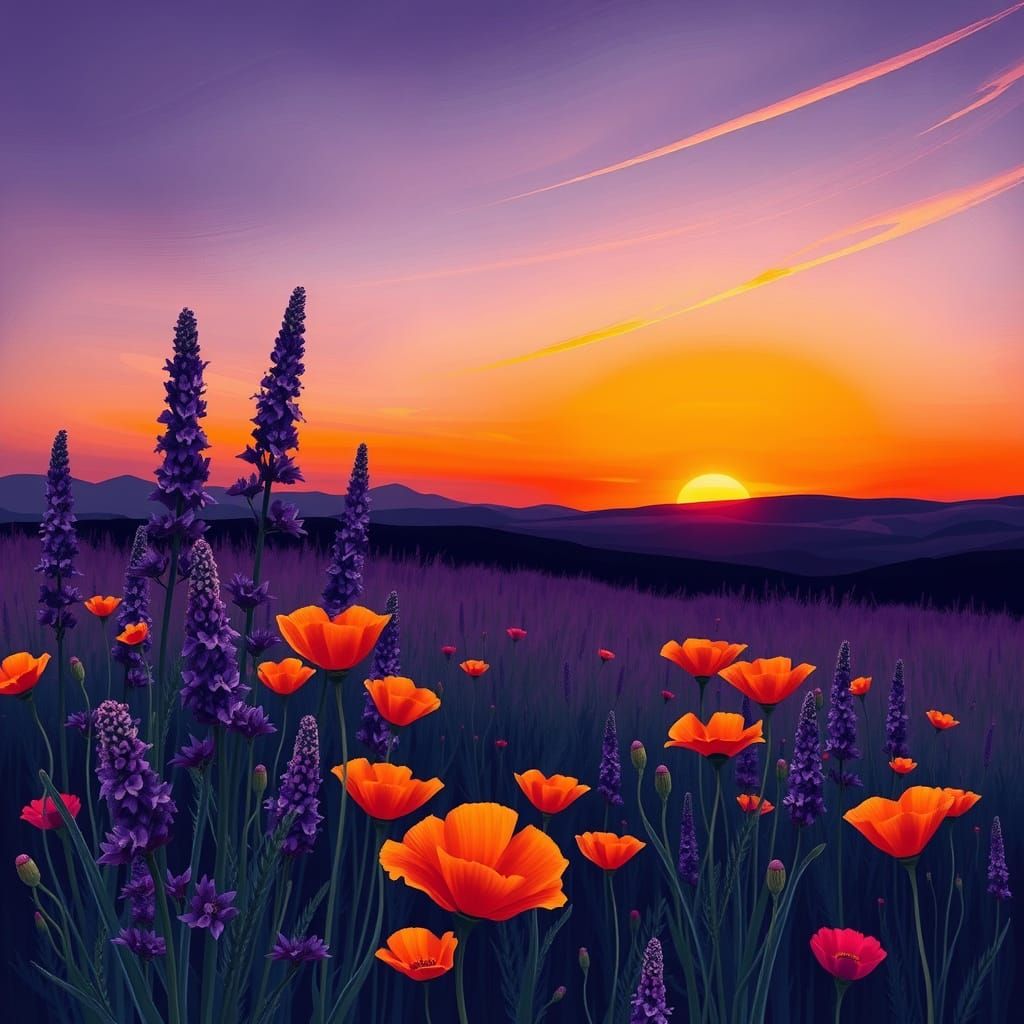 Beautiful sunset  by @Grysta