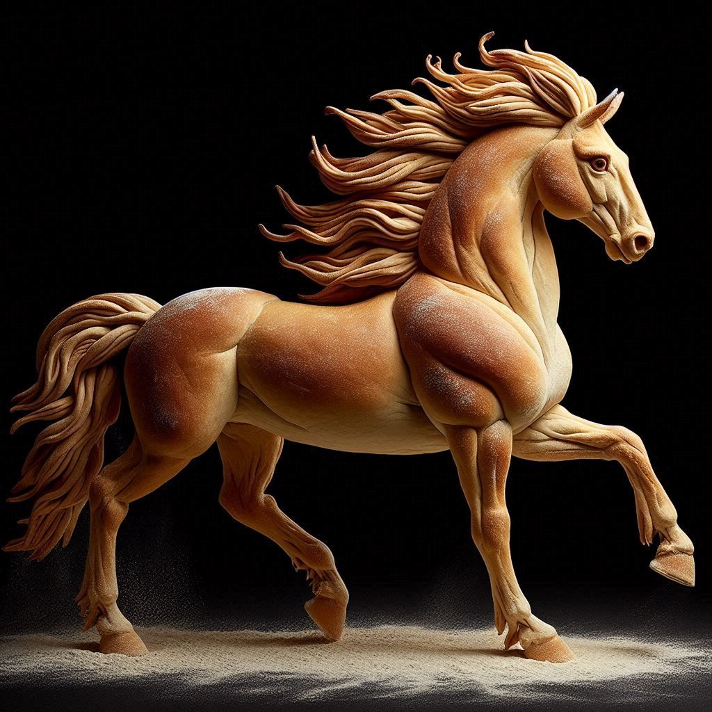 it's a pure bread..... horse....