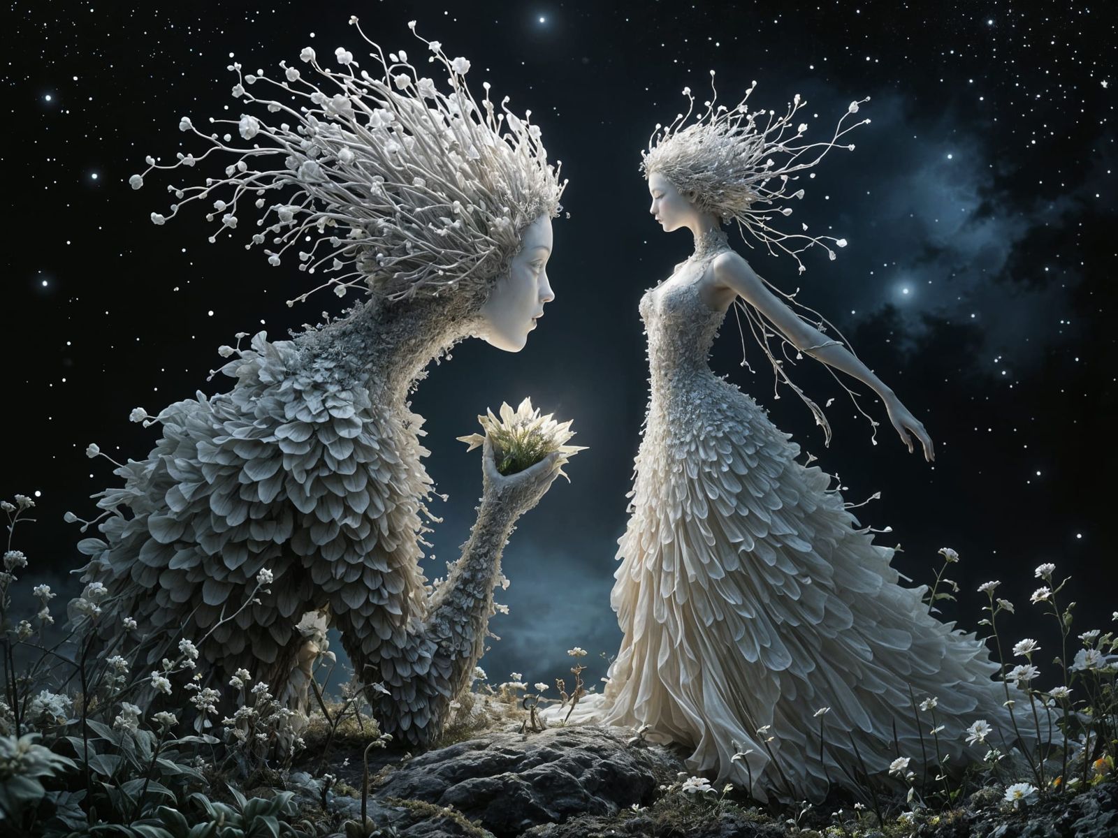 Lukas & Portia Petallic  by @ing