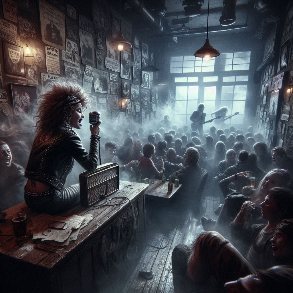 But I  heard it in the alley now it's in my Rock and Roll