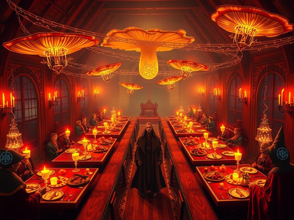 Fairy wizard banquet.