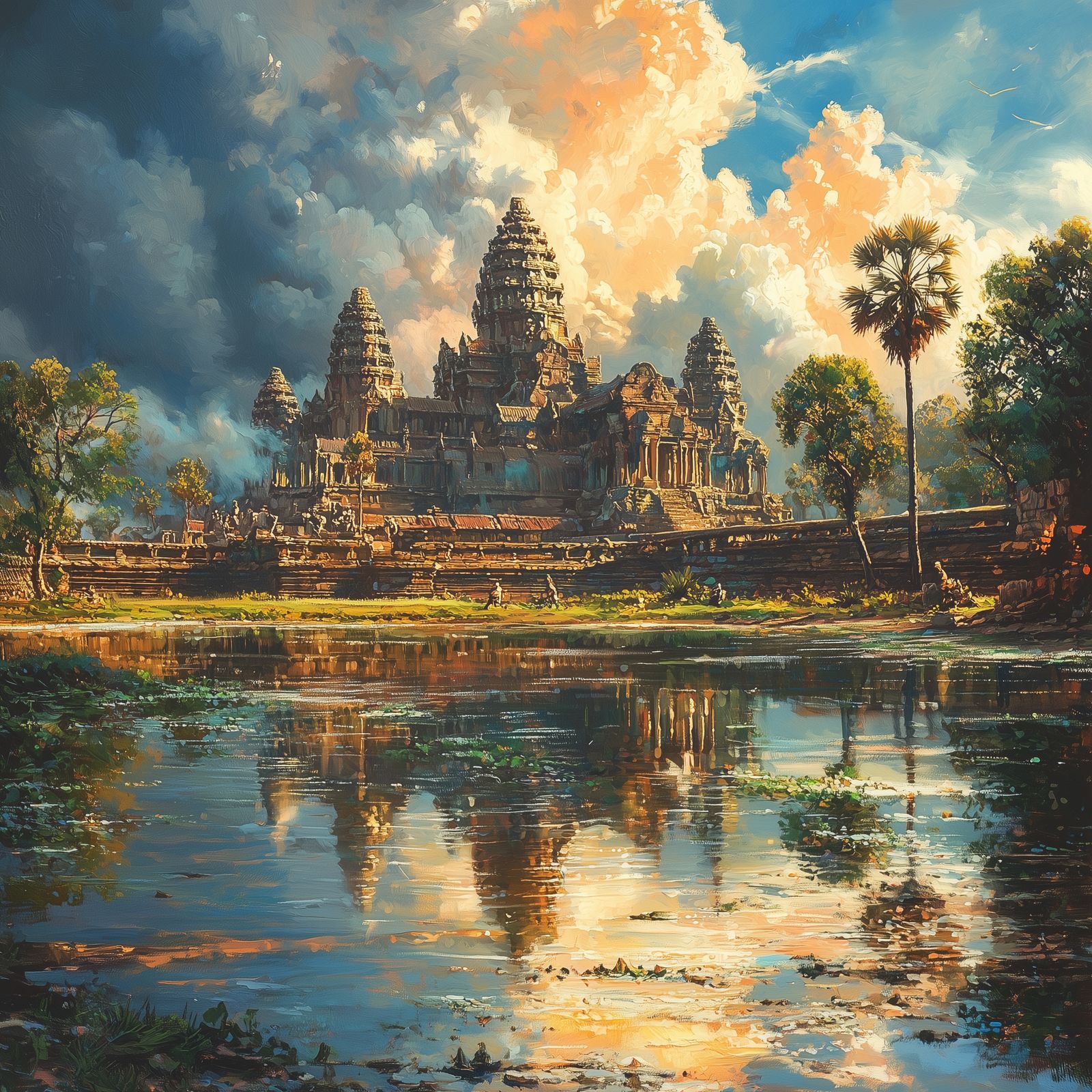 Ancient Cambodian Palace