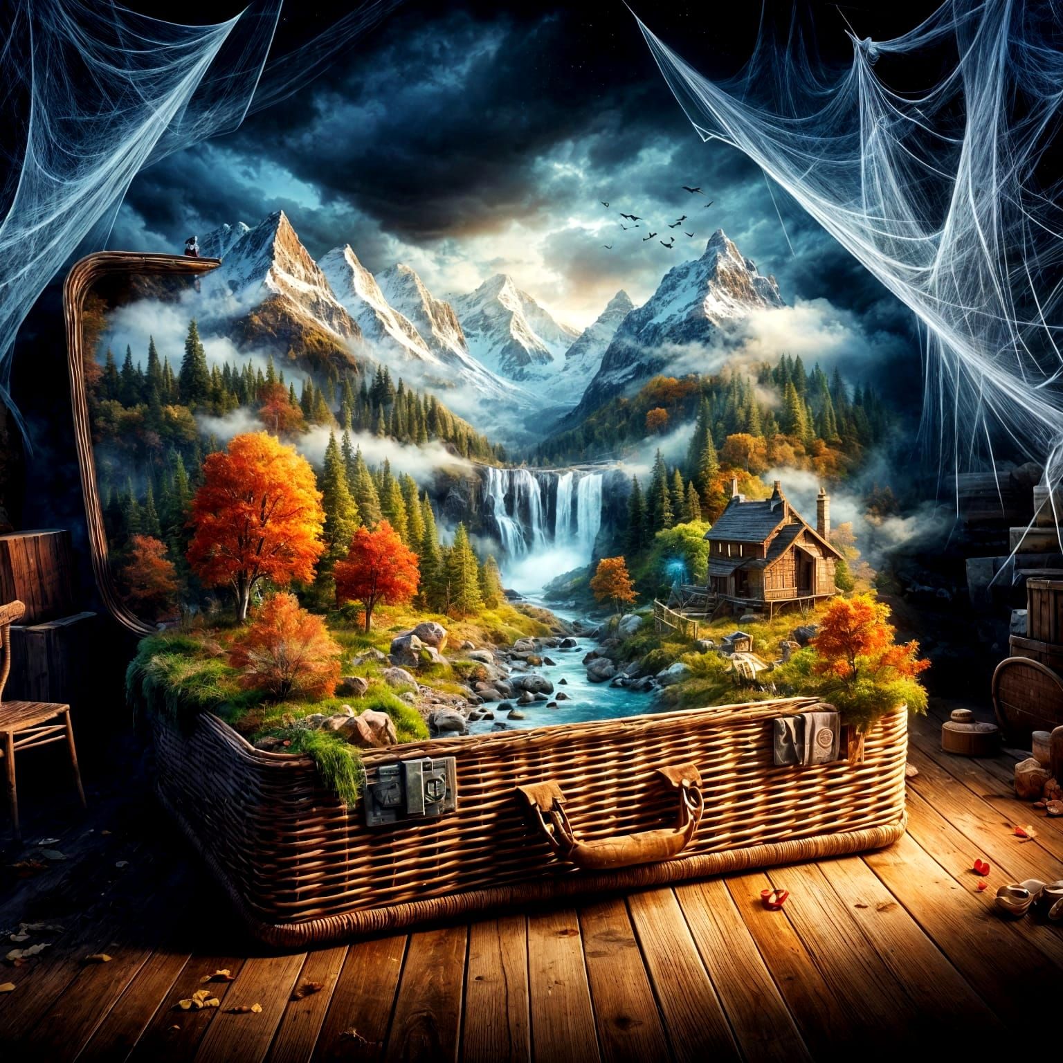 WANDERLUST grows on the attic