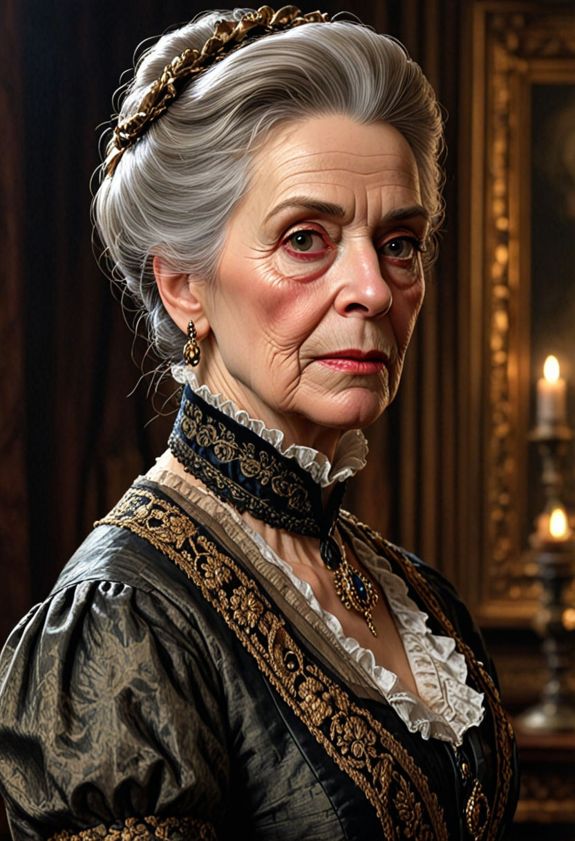 “Really!” exclaimed the countess, her gaze fixed sternly upo...