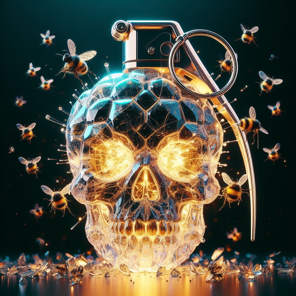 Crystal skull grenades