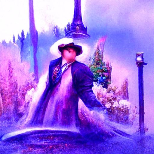 Tip of the fedora m'lady AI Generated Artwork NightCafe Creator