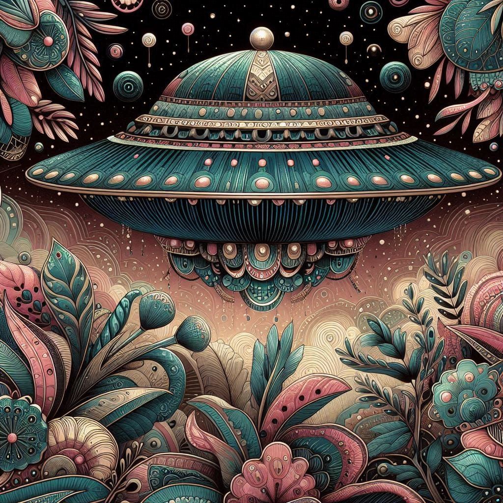 Retro Spaceship