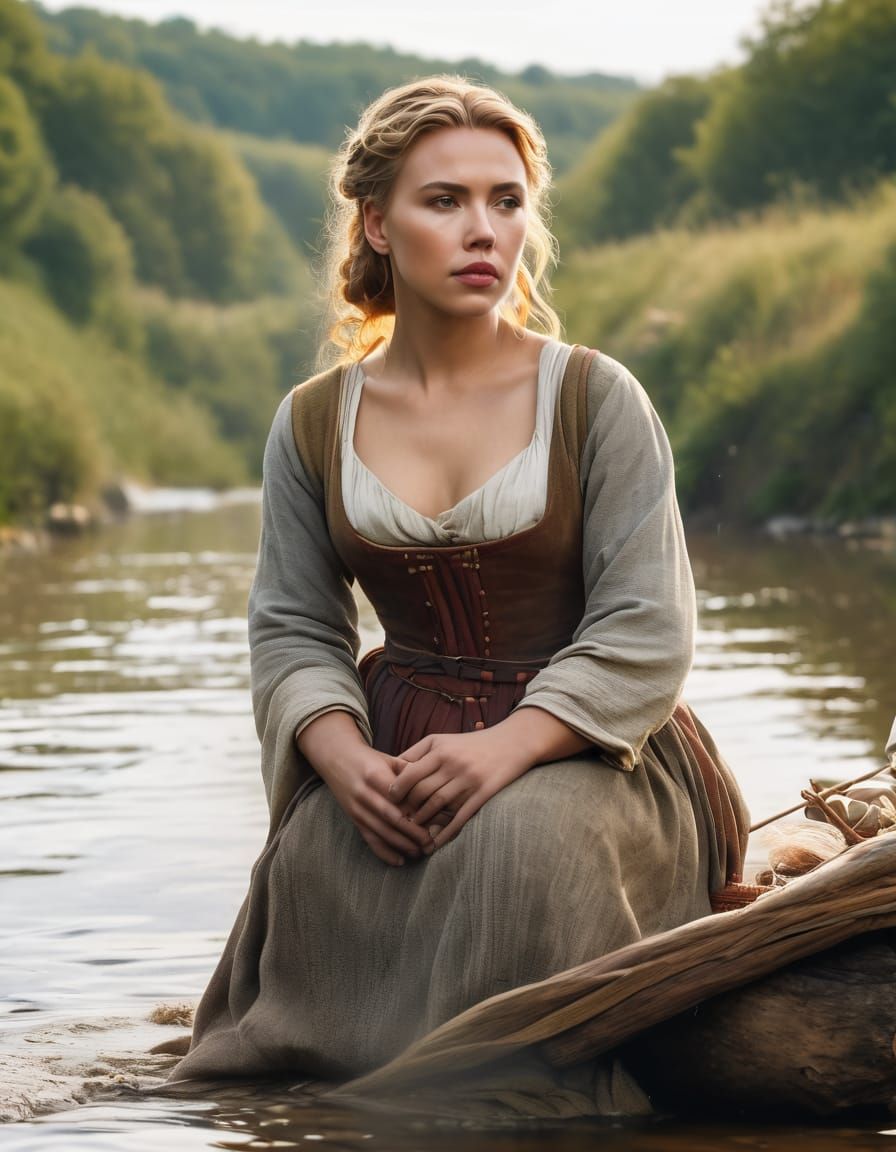 Meditation of a medieval peasant woman