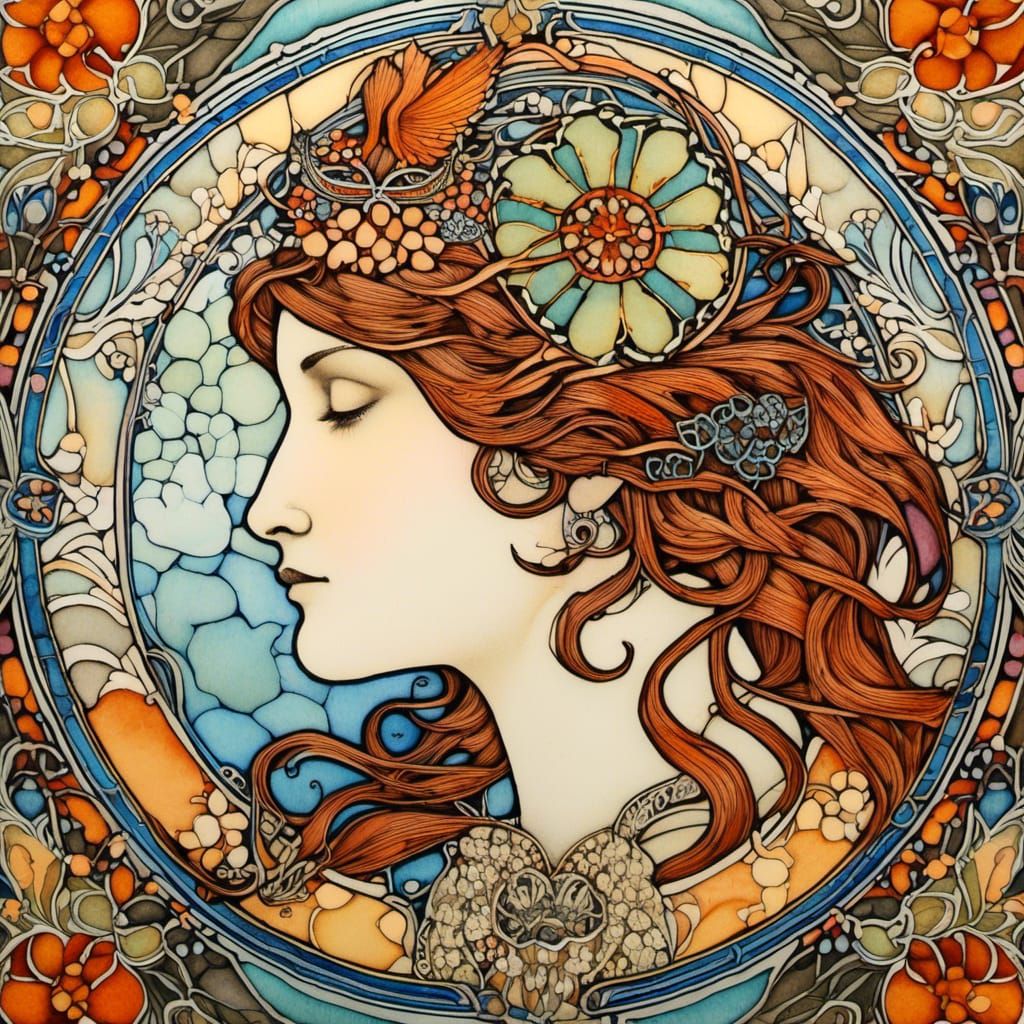 Art nouveau - Summer light