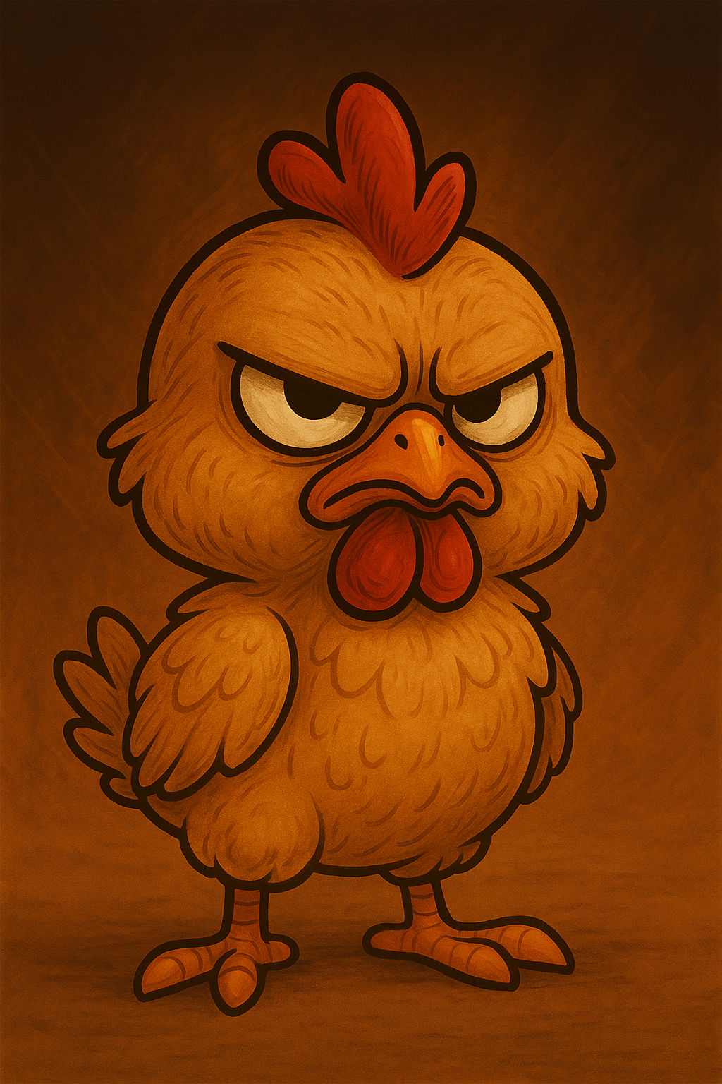 Grumpy Chick