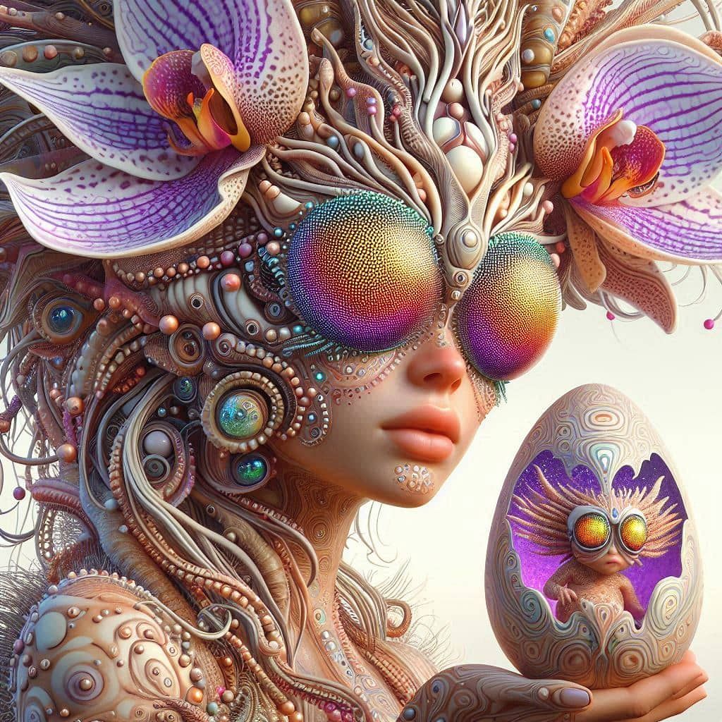 Mama And Baby Egg With Matching Goggles!!!!