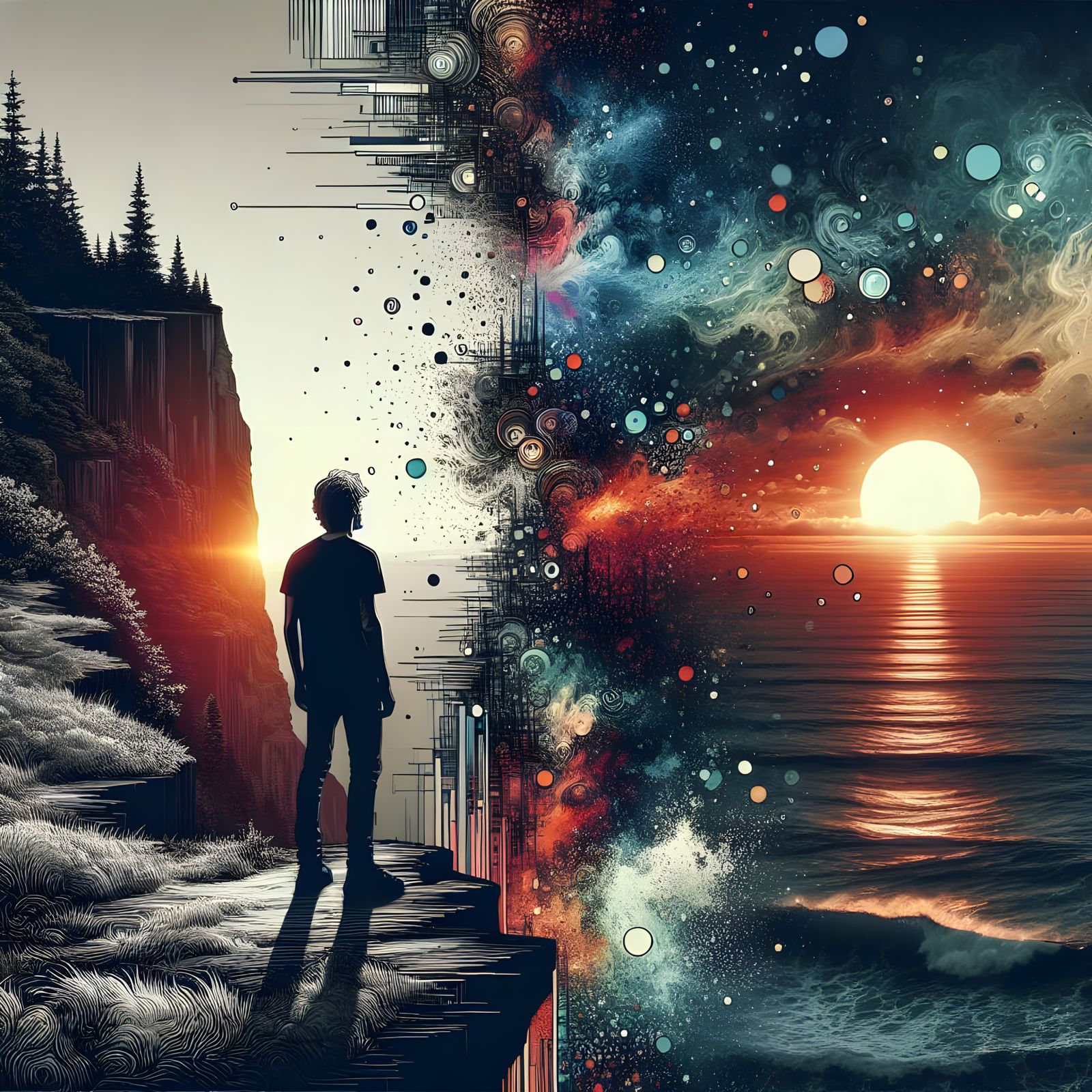 The edge of another world  by @Thorne