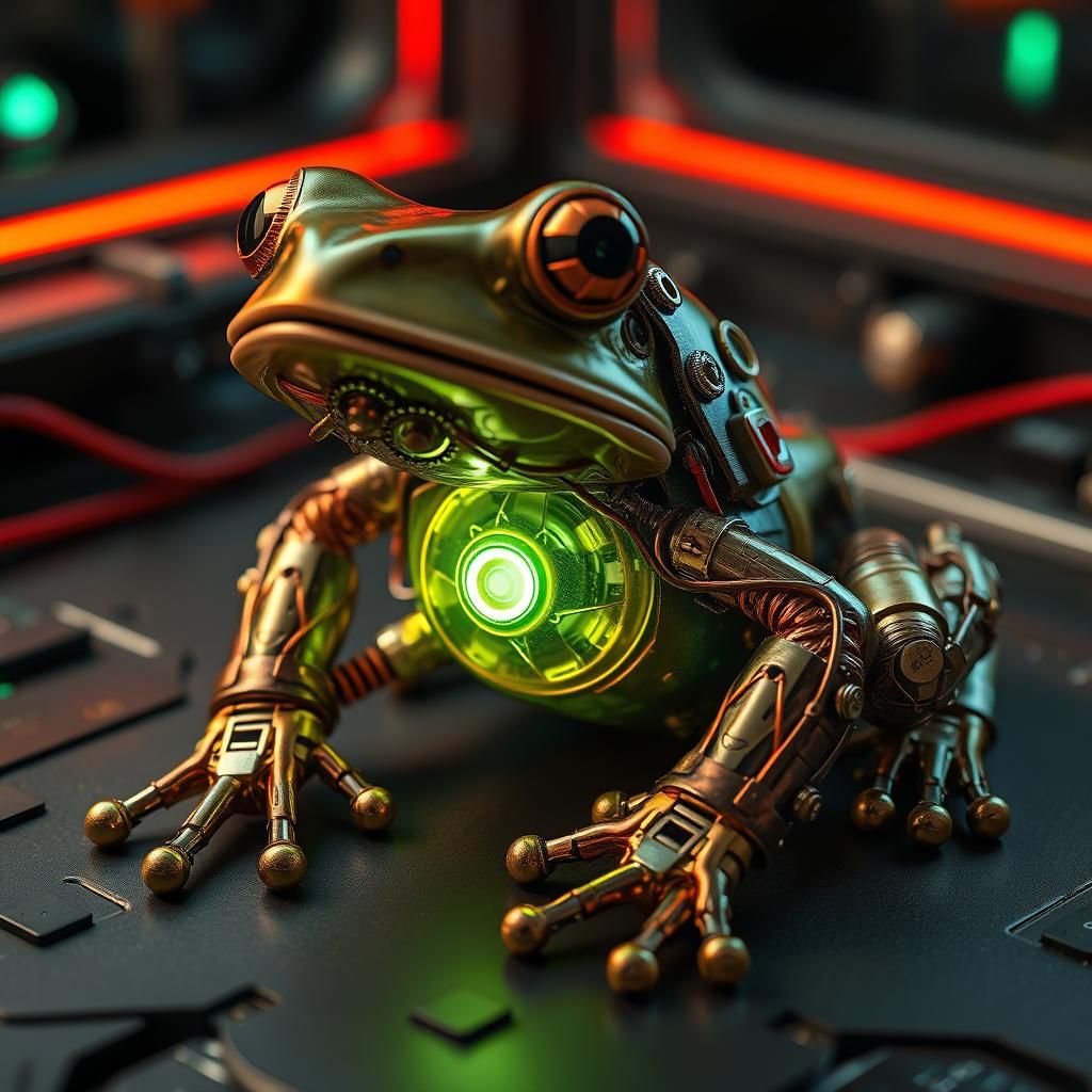 Atomic Powered Frog
