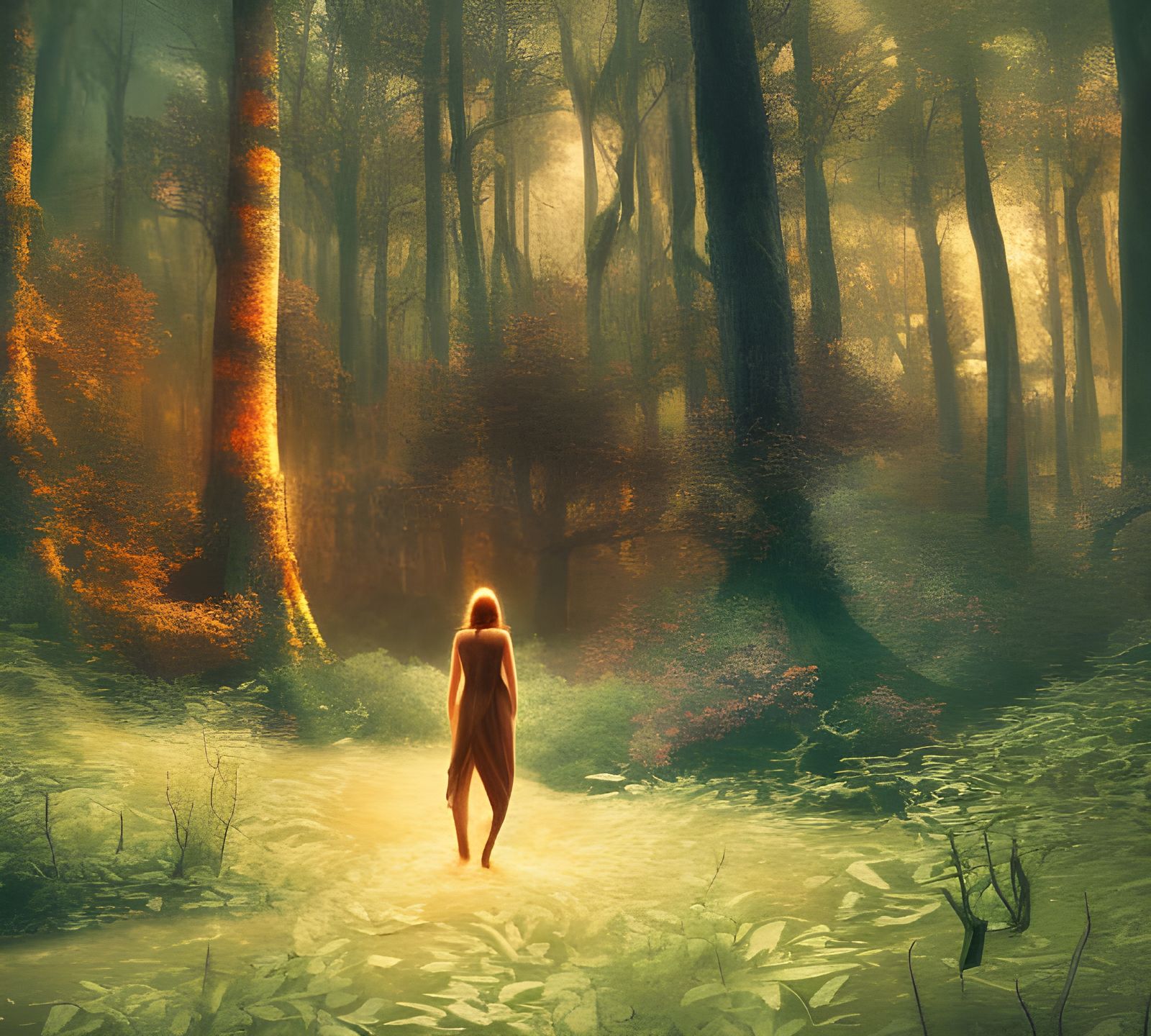 Liminal forest dimension for nymphs