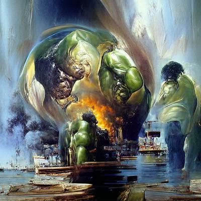 The Hulk and Bizzaro form an ultimate alliance due to the gr...