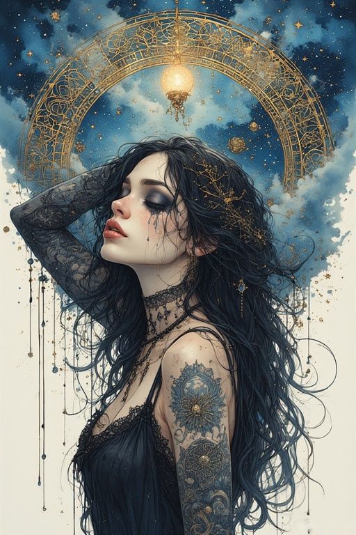 Whimsical fantasy illustration