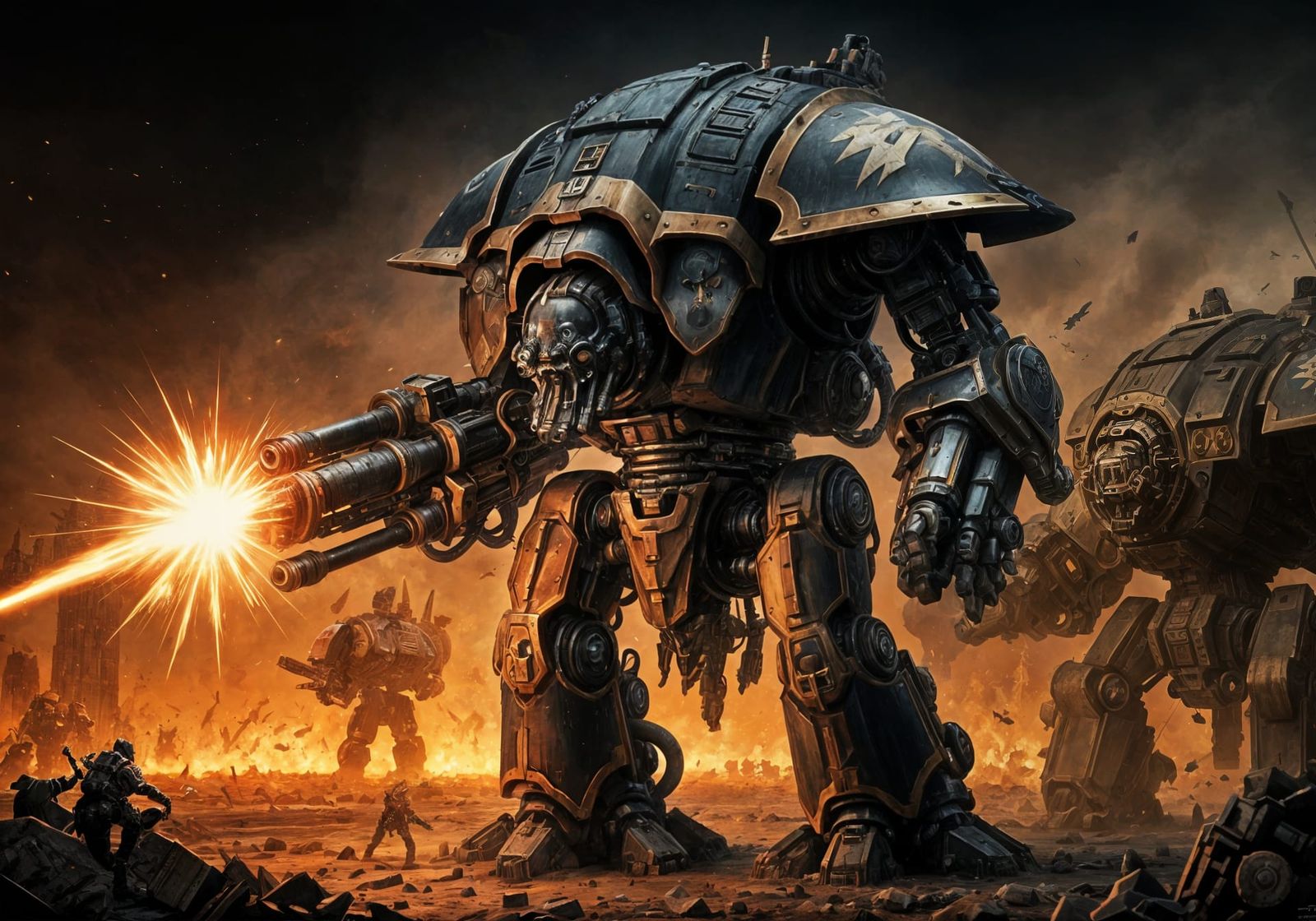 The Grimdark 41st Millennium  by @Ren