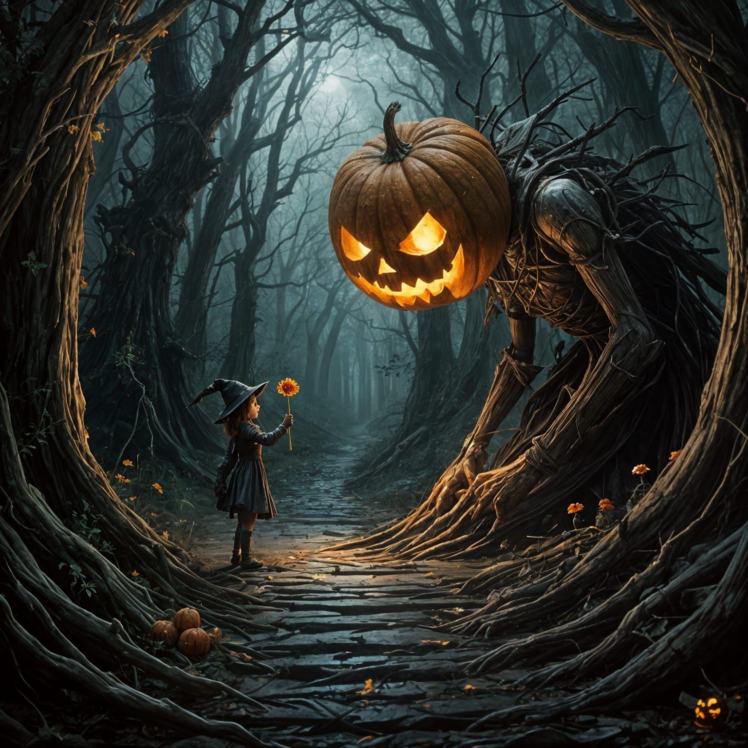 Flower for Mr. Jack  by @ItsyBitsy