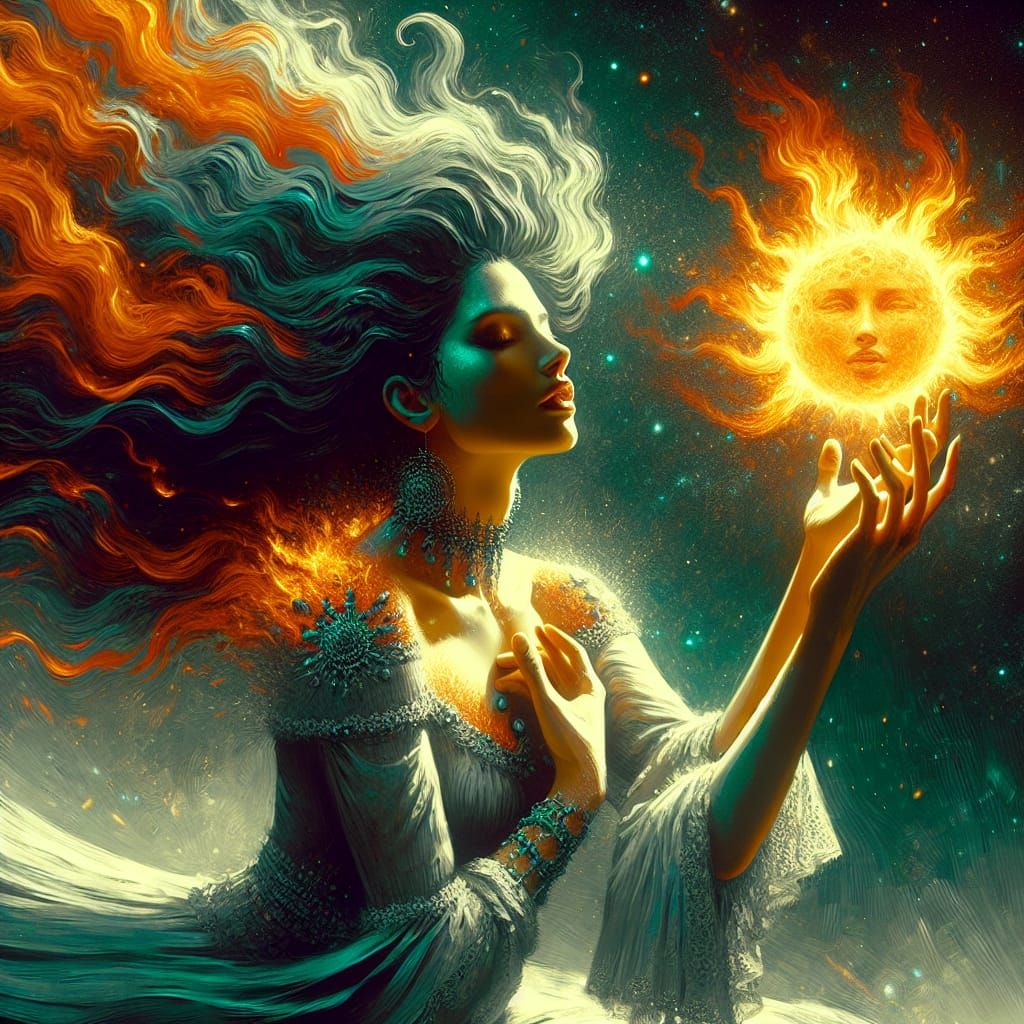 Sun and Life  by @Dr Lizard