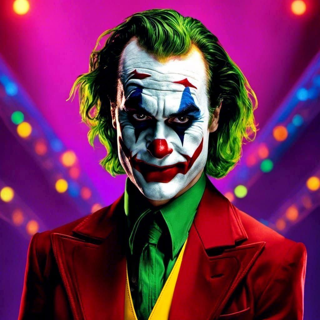 Joaquin Phoenix as The Joker - AI Generated Artwork - NightCafe Creator