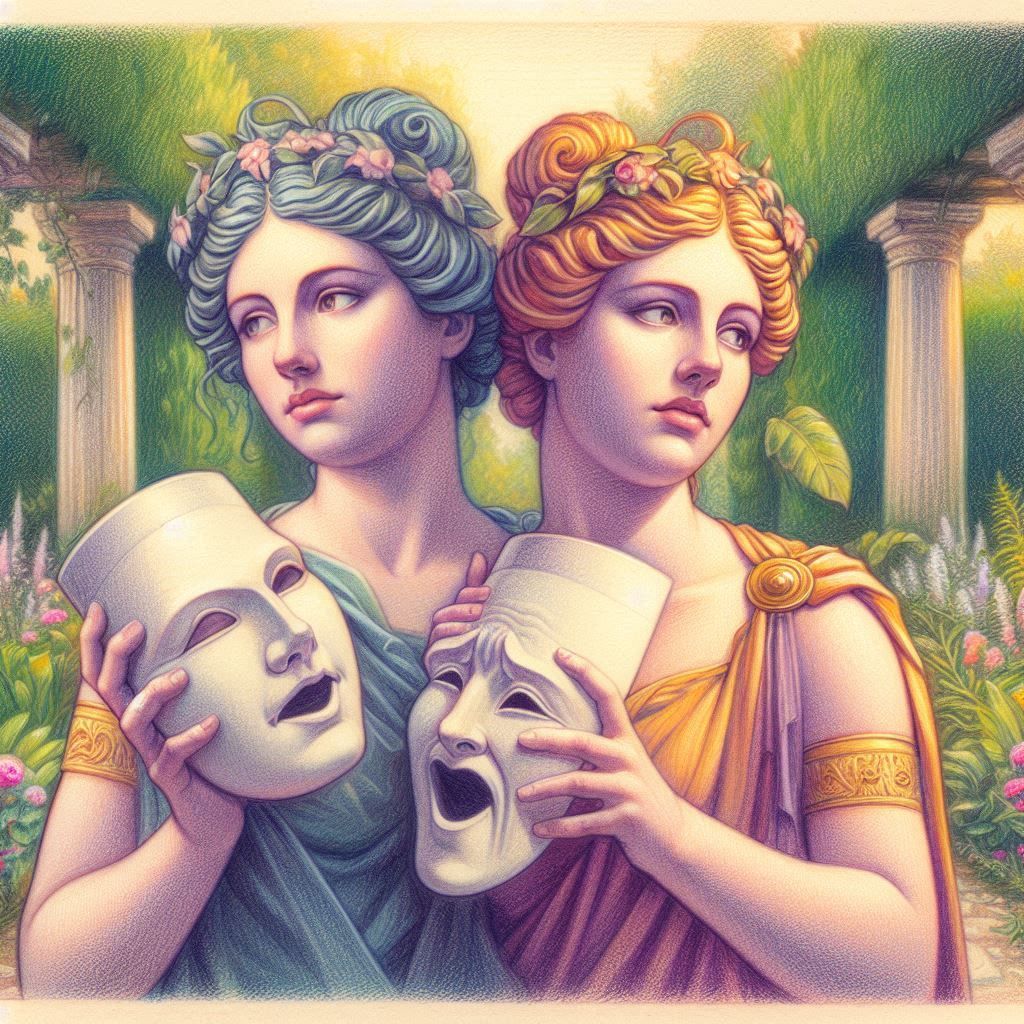 Melpomeme and Thalia 3