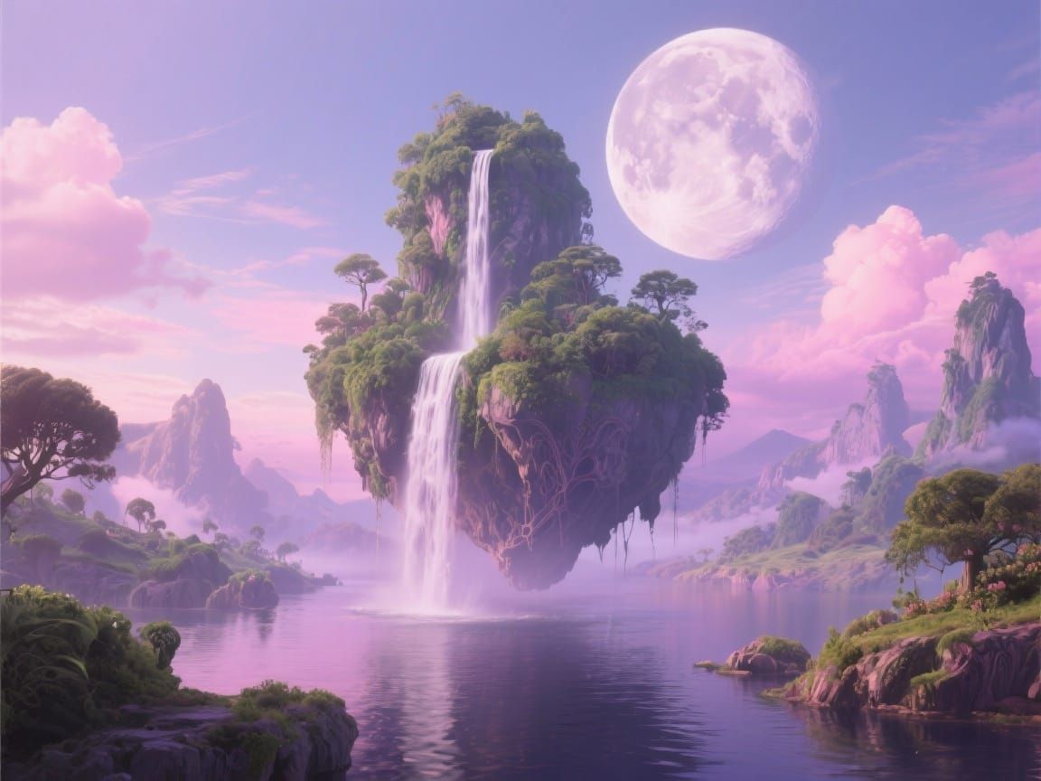 Floating dreamland  by @Jane Jay