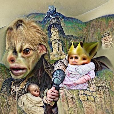 Give me the child. Through dangers untold and hardships unnu...