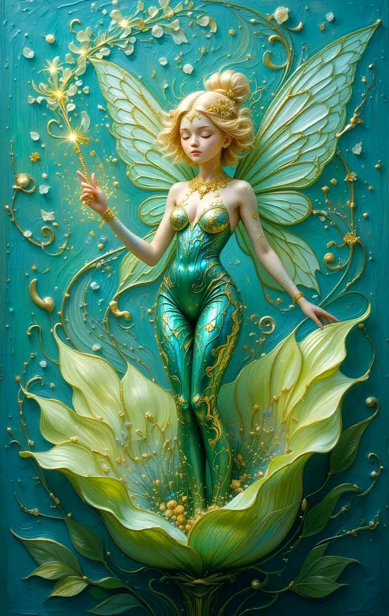 A beautiful little fairy